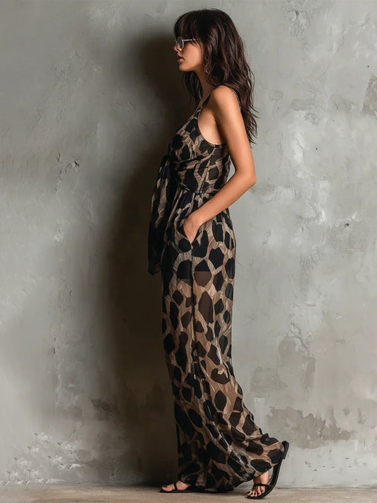 Mono Constance con Estampado Leopardo