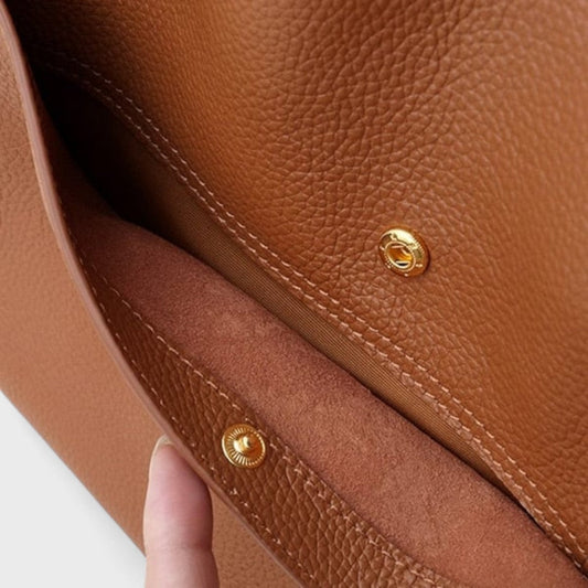 Mariah | Bolso de hombro de piel auténtica