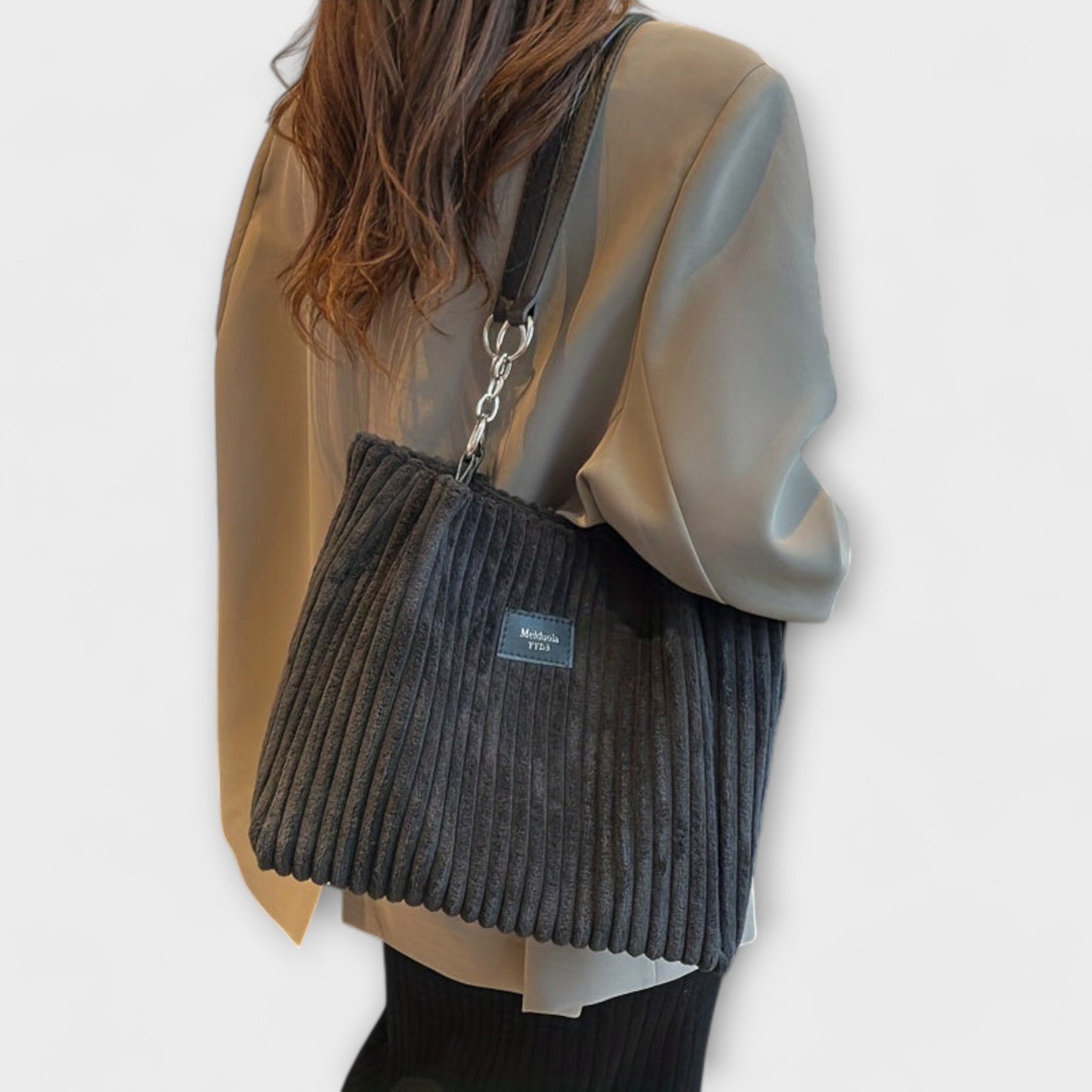 Sella - Bolso de hombro de terciopelo suave