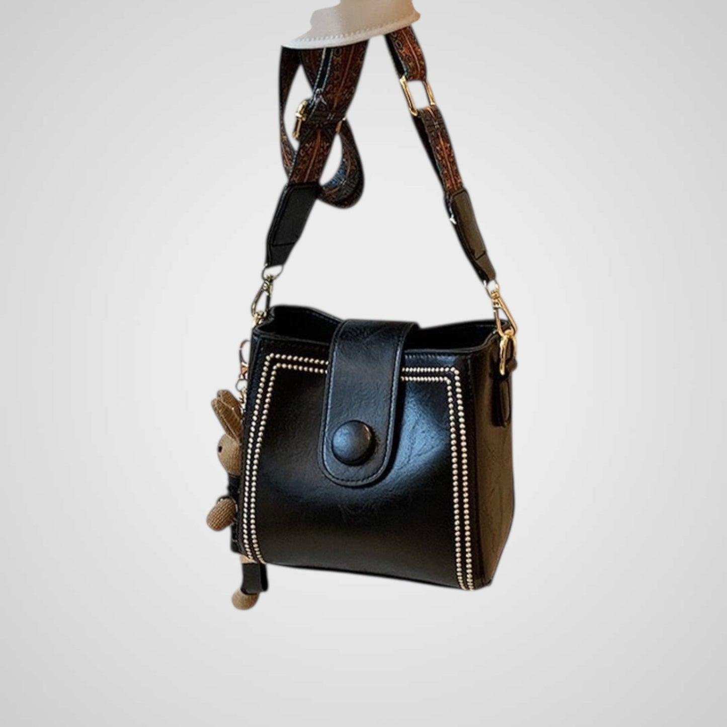 Olmo | Bolso retro con bandolera ancha ajustable
