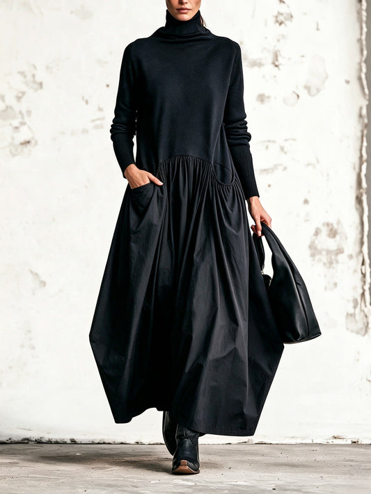Monroe | Maxivestido de Cuello Alto