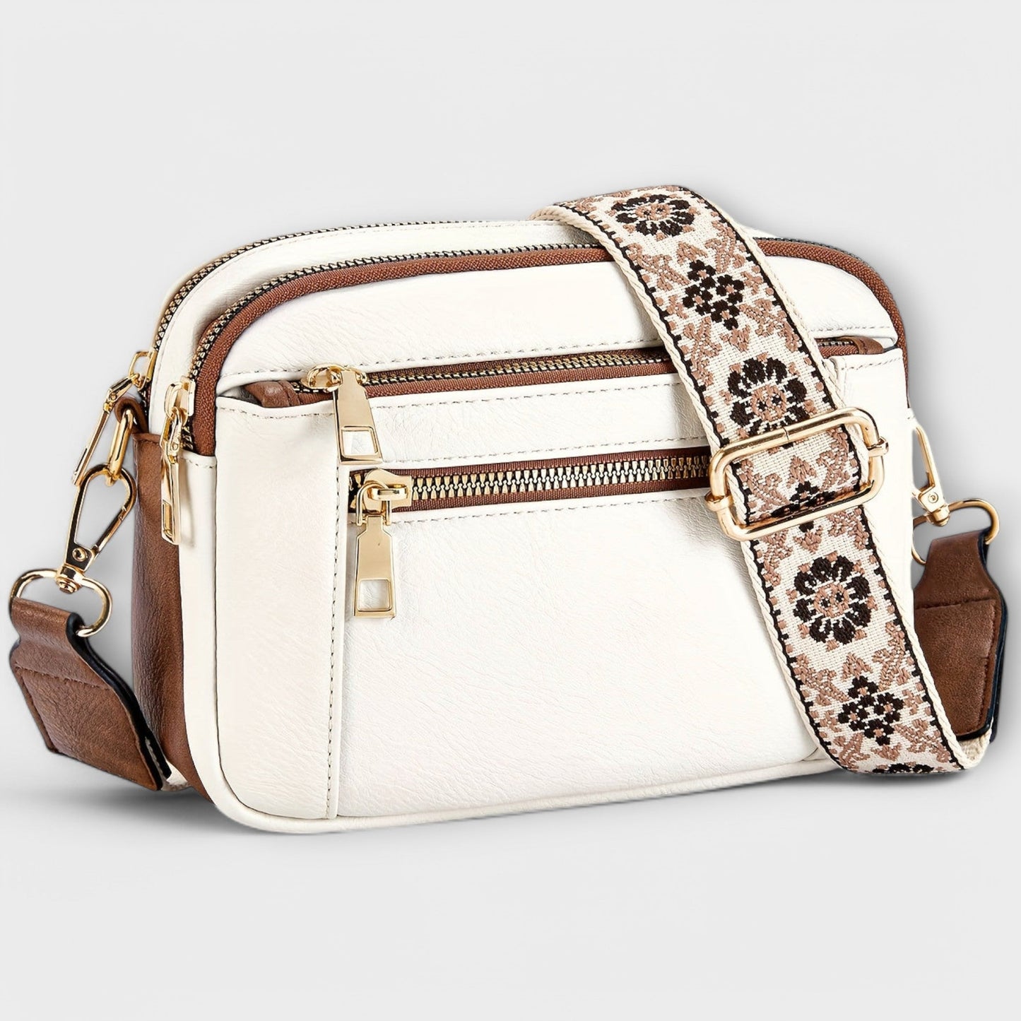 Elain - Bolso bandolera vegano de piel sintética
