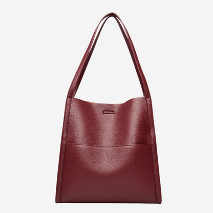 Mariah | Bolso de hombro de piel auténtica
