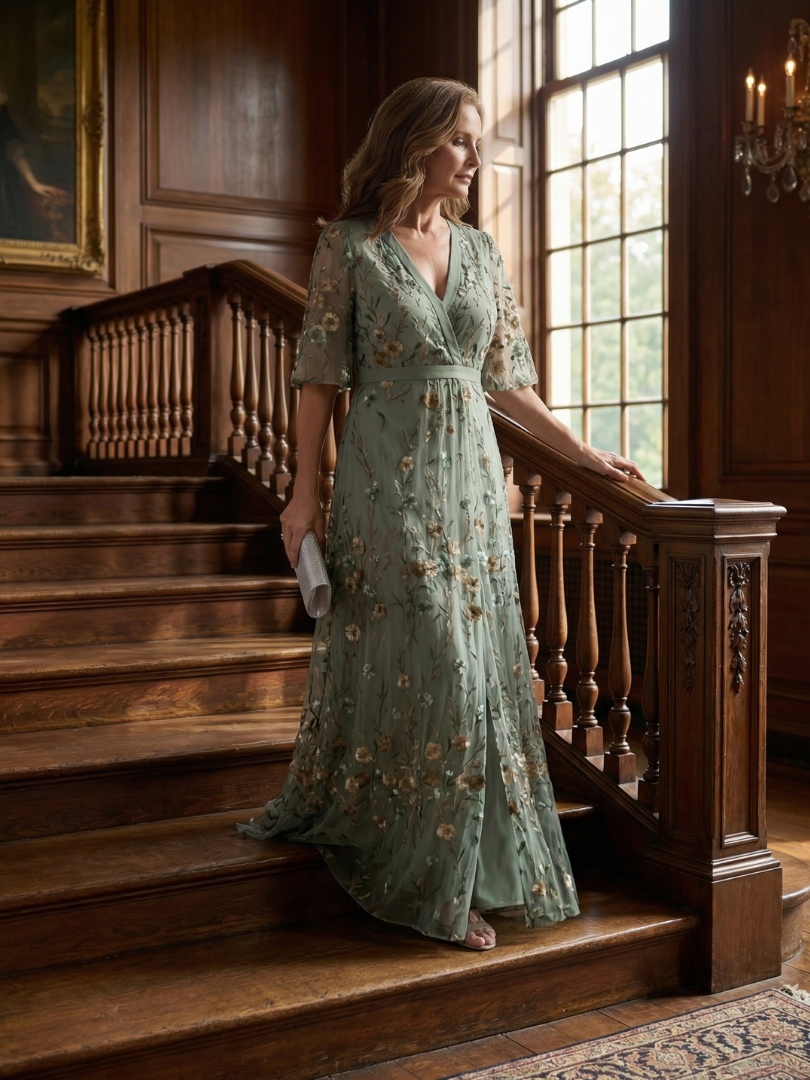 Selora | Vestido Maxi Fluido con Cuello Halter