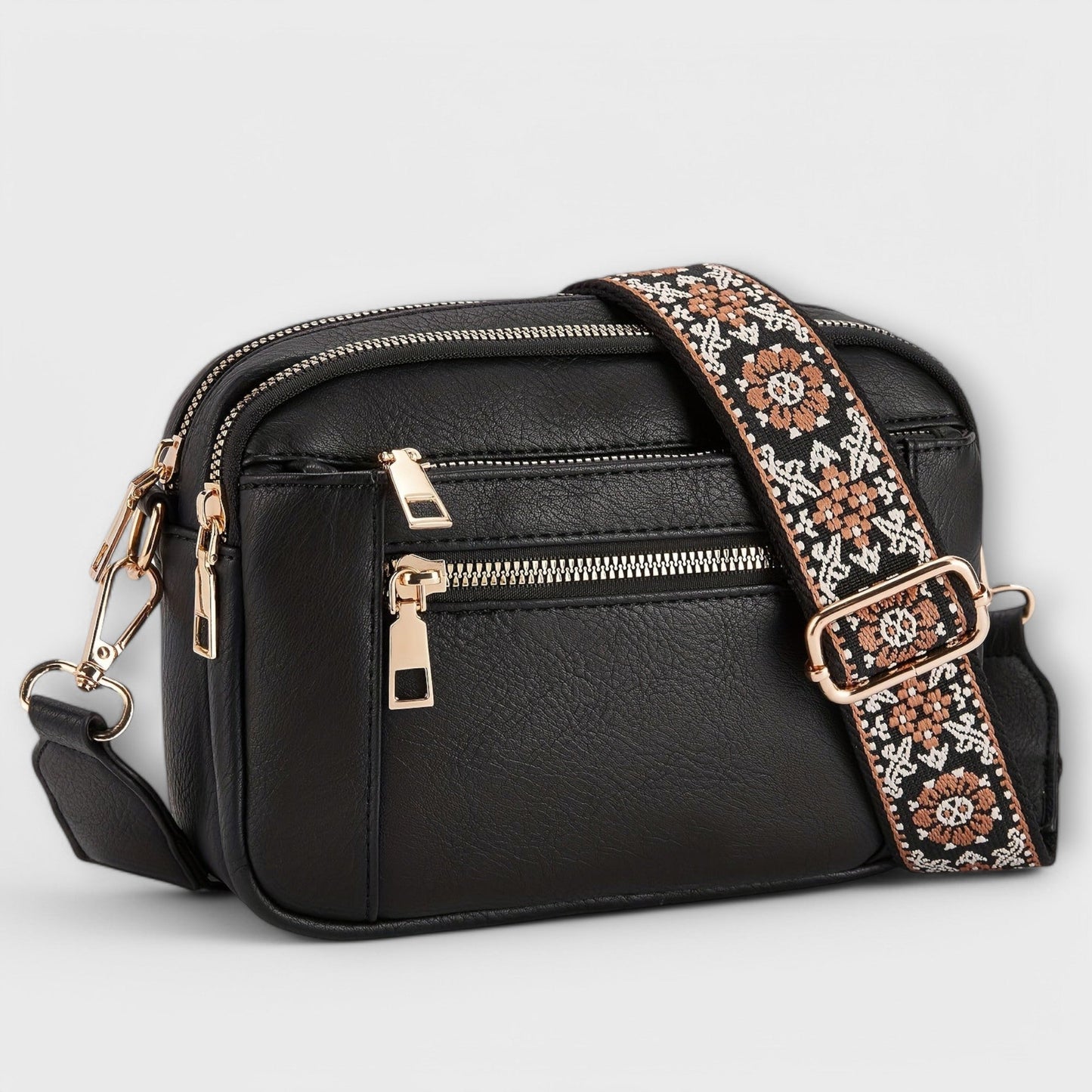 Elain - Bolso bandolera vegano de piel sintética