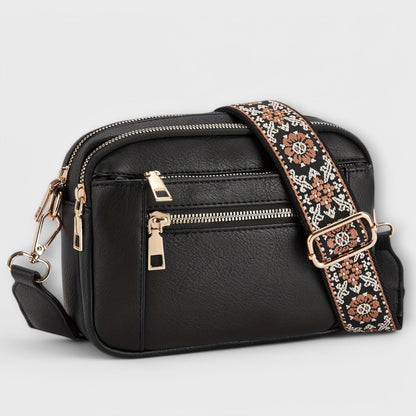 Elain - Bolso bandolera vegano de piel sintética