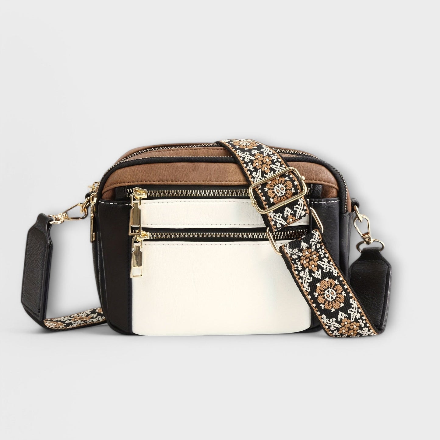 Elain - Bolso bandolera vegano de piel sintética