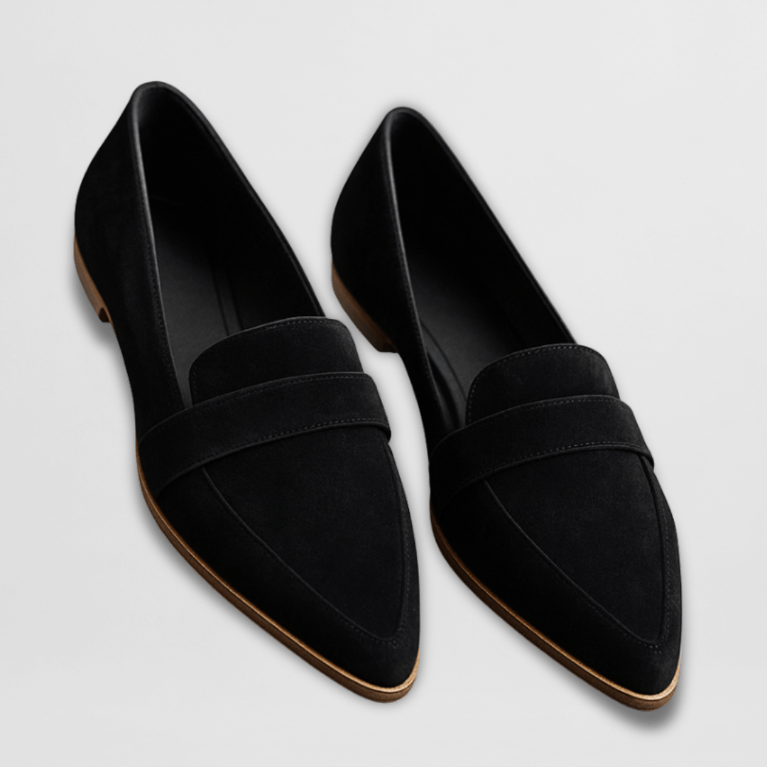 Elena | Mocasines en Suave Ante