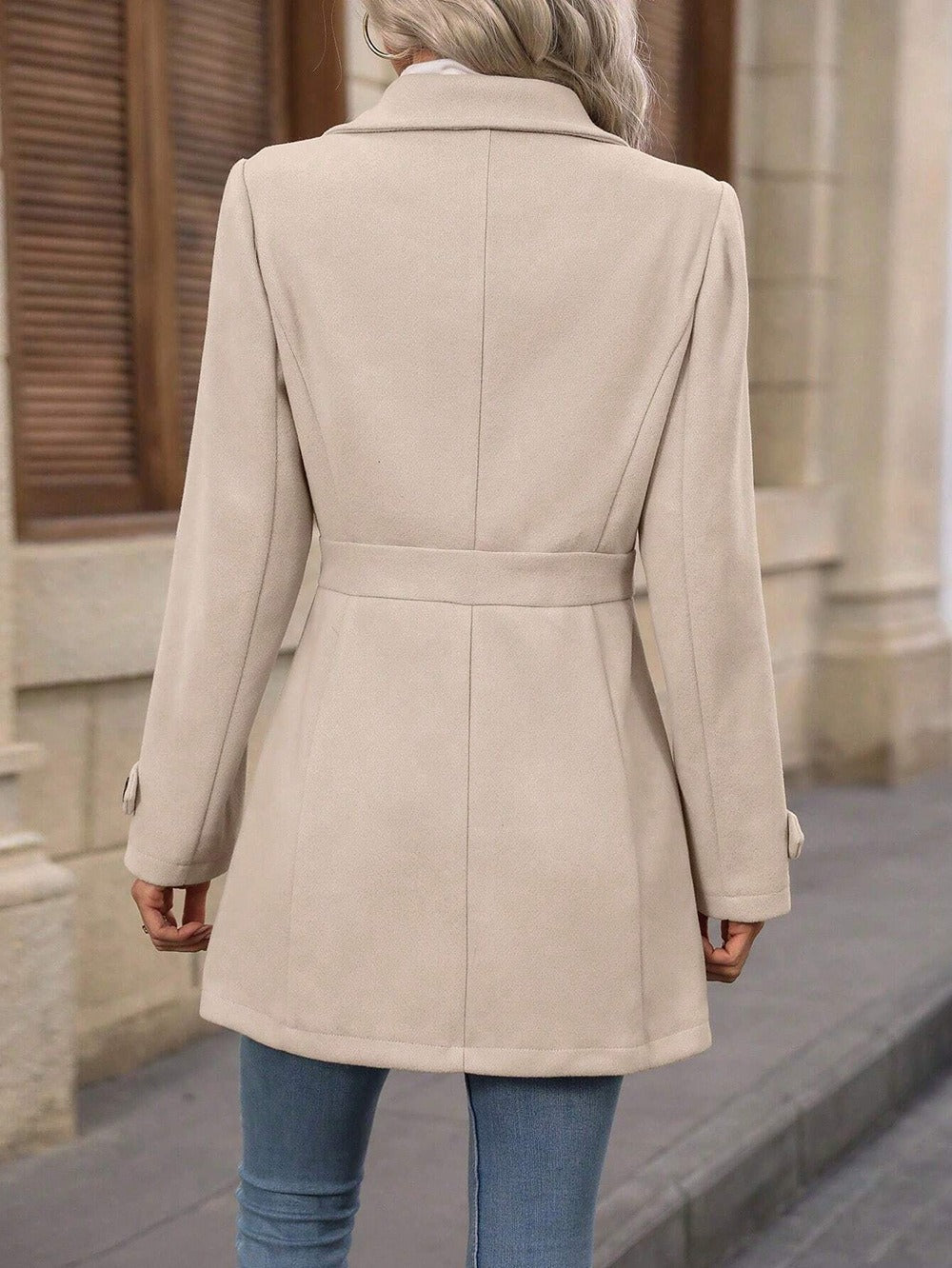 GABARDINA CLÁSICA ELEGANTE ATEMPORAL PARA MUJER