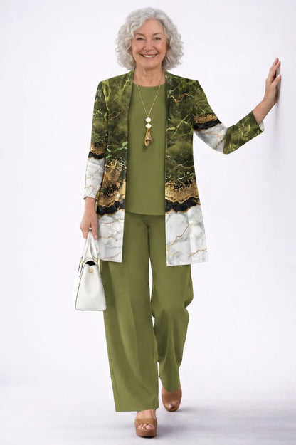 Inés | Conjunto de Tres Piezas Elegancia Clásica