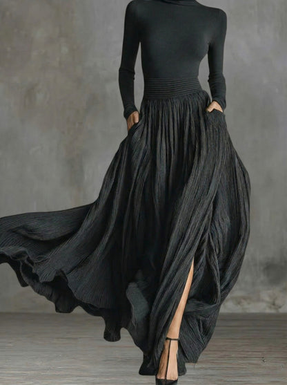 Rachel | Maxivestido de Talle Alto