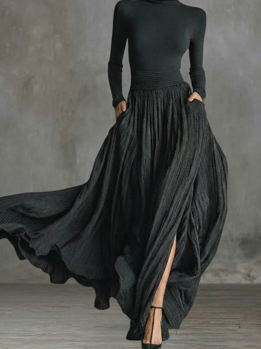 Rachel | Maxivestido de Talle Alto