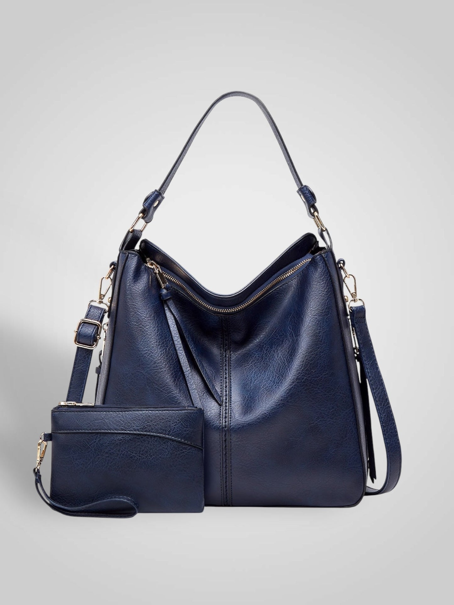 Sofía | Bolso hobo de lujo de piel antirrobo