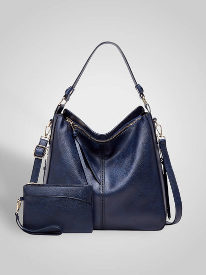 Sofía | Bolso hobo de lujo de piel antirrobo
