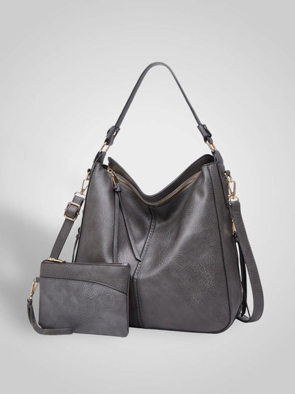 Sofía | Bolso hobo de lujo de piel antirrobo