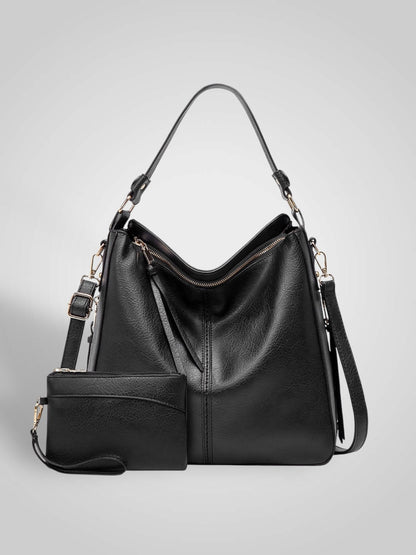 Sofía | Bolso hobo de lujo de piel antirrobo