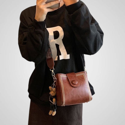 Olmo | Bolso retro con bandolera ancha ajustable