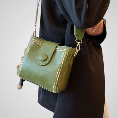 Olmo | Bolso retro con bandolera ancha ajustable