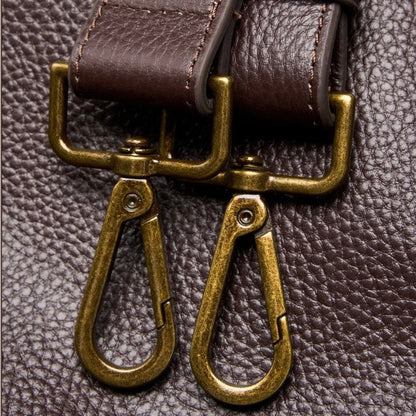 Adriana | Bolso minimalista de piel auténtica suave y retro para diario