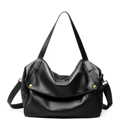 Adriana | Bolso minimalista de piel auténtica suave y retro para diario