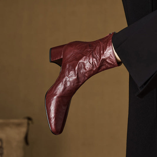 Estel | Botines de Piel Auténtica