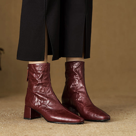 Estel | Botines de Piel Auténtica