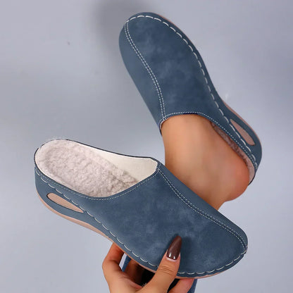 Elena | Zapatillas de Casa Ortopédicas Calentitas para el Confort Diario