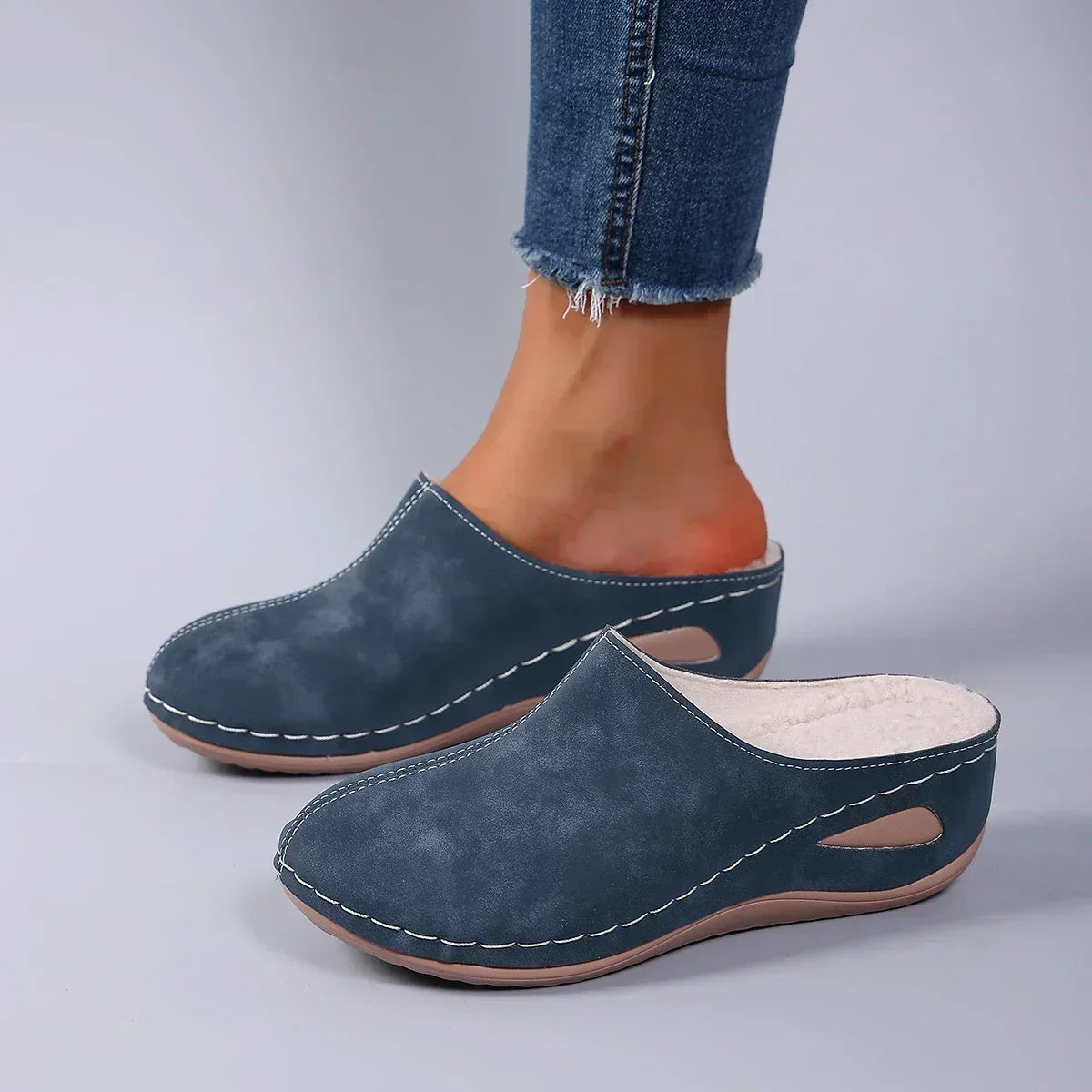 Elena | Zapatillas de Casa Ortopédicas Calentitas para el Confort Diario