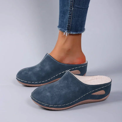 Elena | Zapatillas de Casa Ortopédicas Calentitas para el Confort Diario