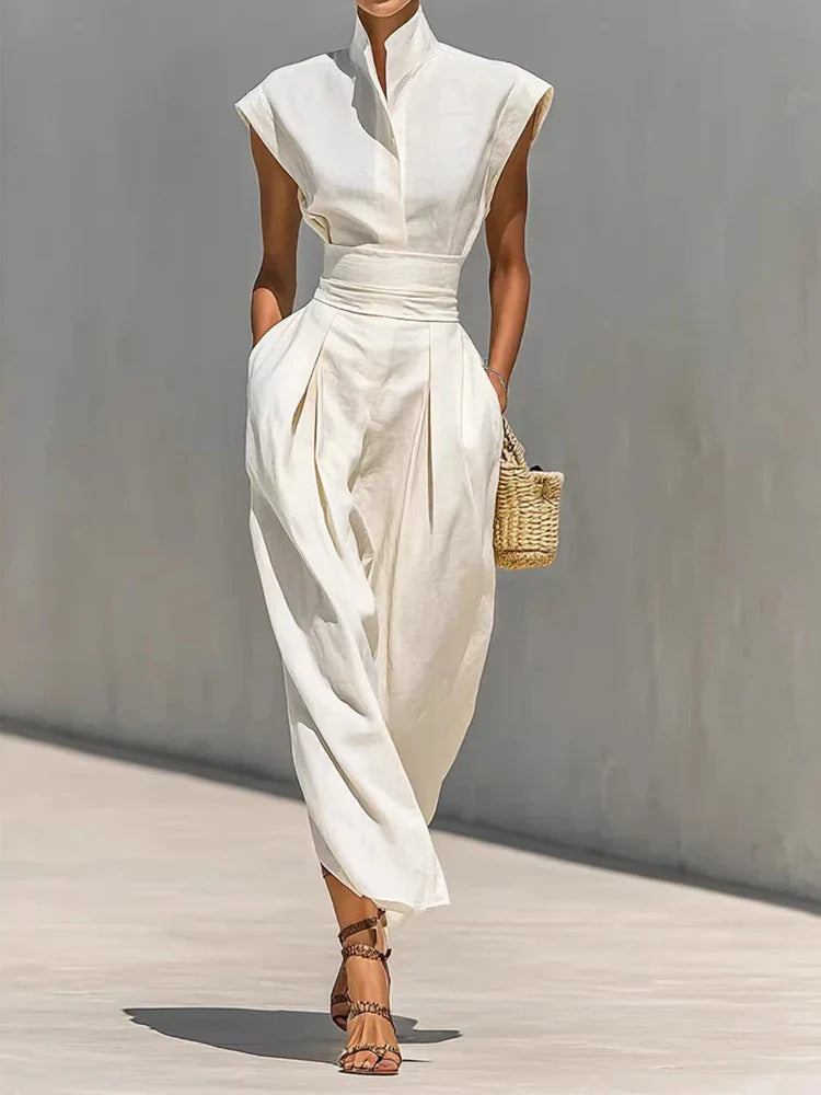 Vestido Midi Plisado Clara