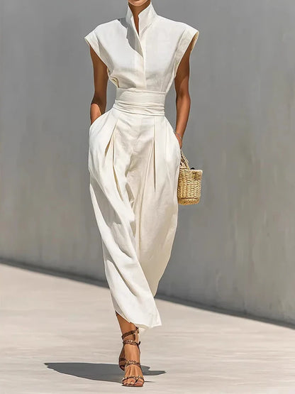Vestido Midi Plisado Clara