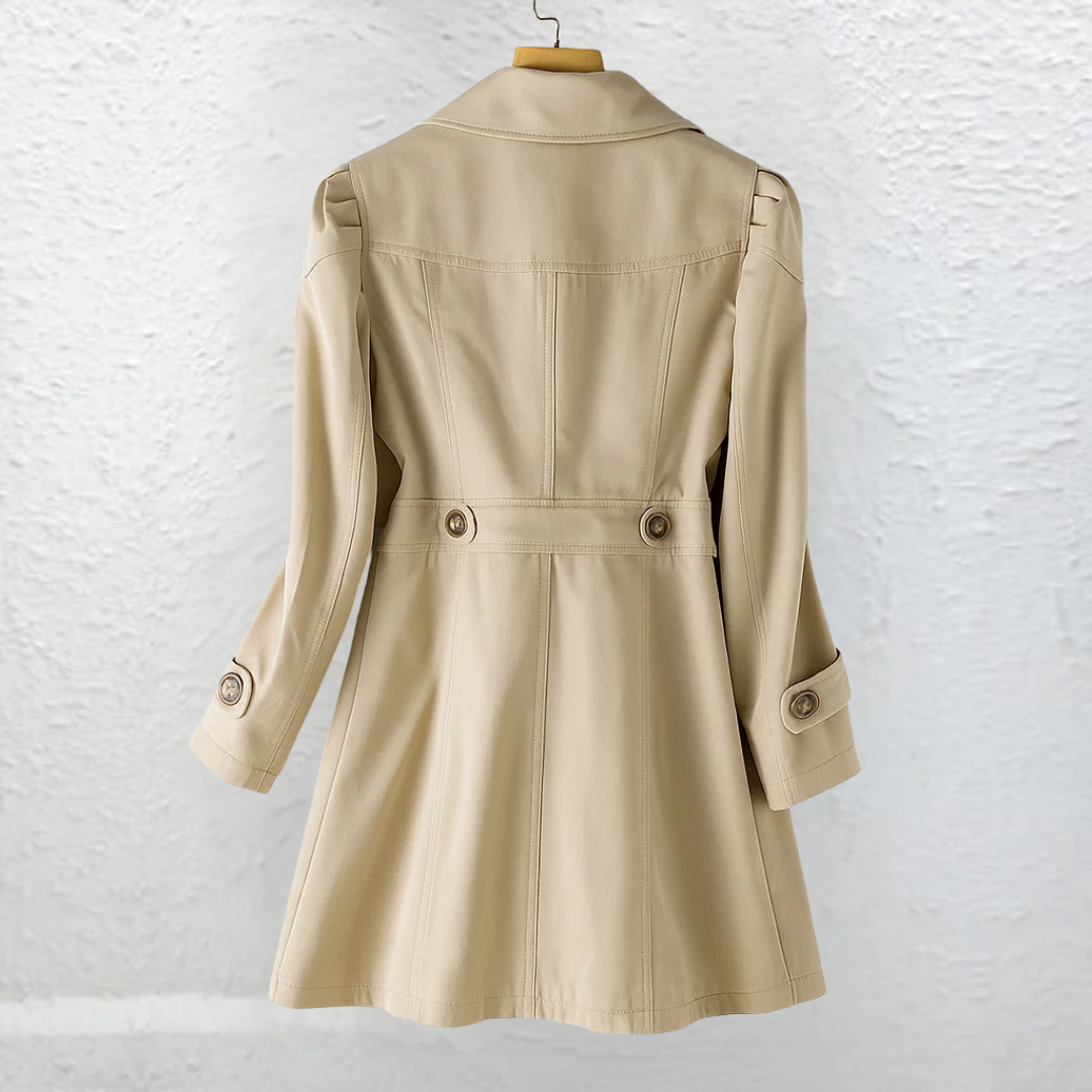 ABRIGO LARGO ELEGANTE PARA MUJER