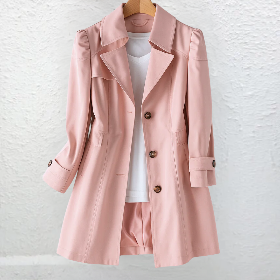 ABRIGO LARGO ELEGANTE PARA MUJER
