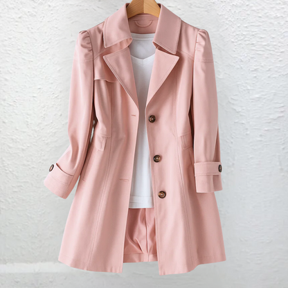 ABRIGO LARGO ELEGANTE PARA MUJER
