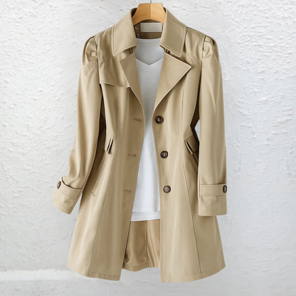ABRIGO LARGO ELEGANTE PARA MUJER