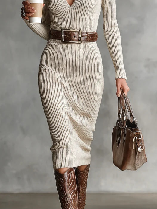 Noa | Vestido Elegante de Punto