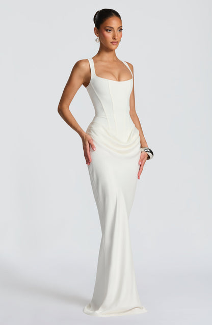 Éléonore | Maxivestido con Escote Cuadrado