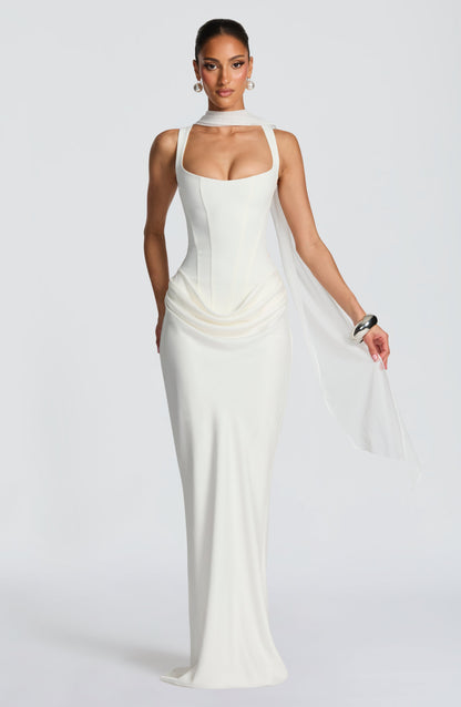 Éléonore | Maxivestido con Escote Cuadrado
