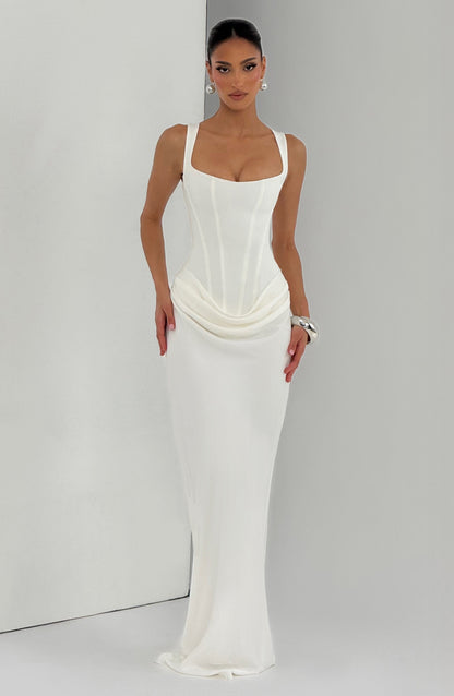 Éléonore | Maxivestido con Escote Cuadrado
