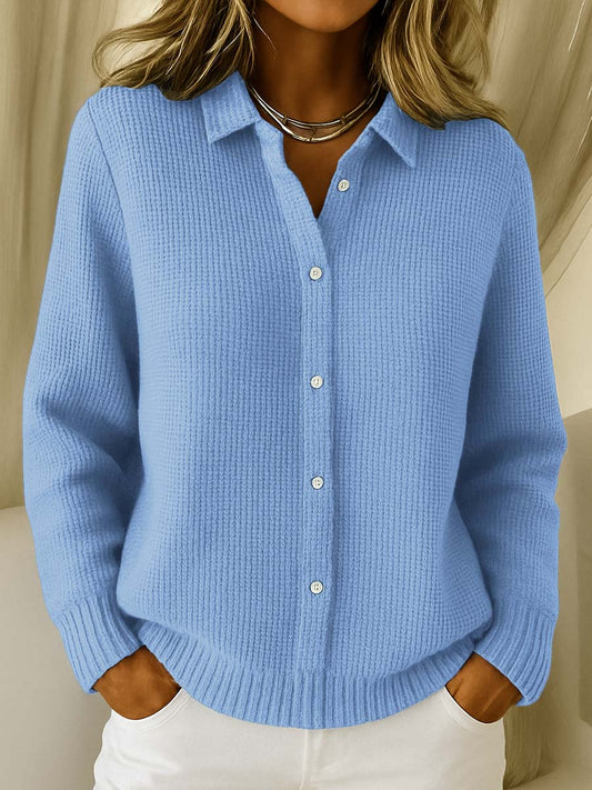 Cárdigan de Punto para Mujer con Botones