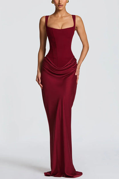 Éléonore | Maxivestido con Escote Cuadrado
