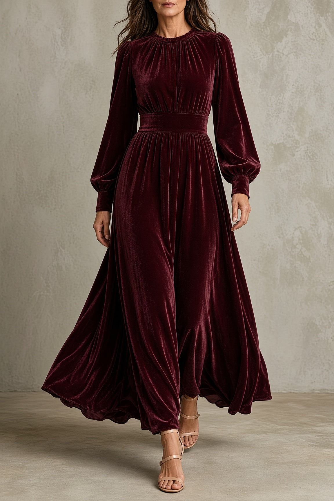 Elena | Vestido de Terciopelo