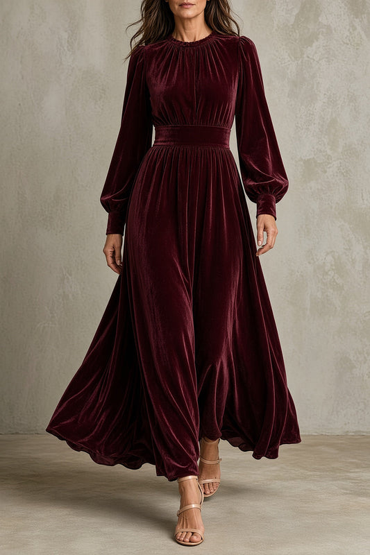 Elena | Vestido de Terciopelo