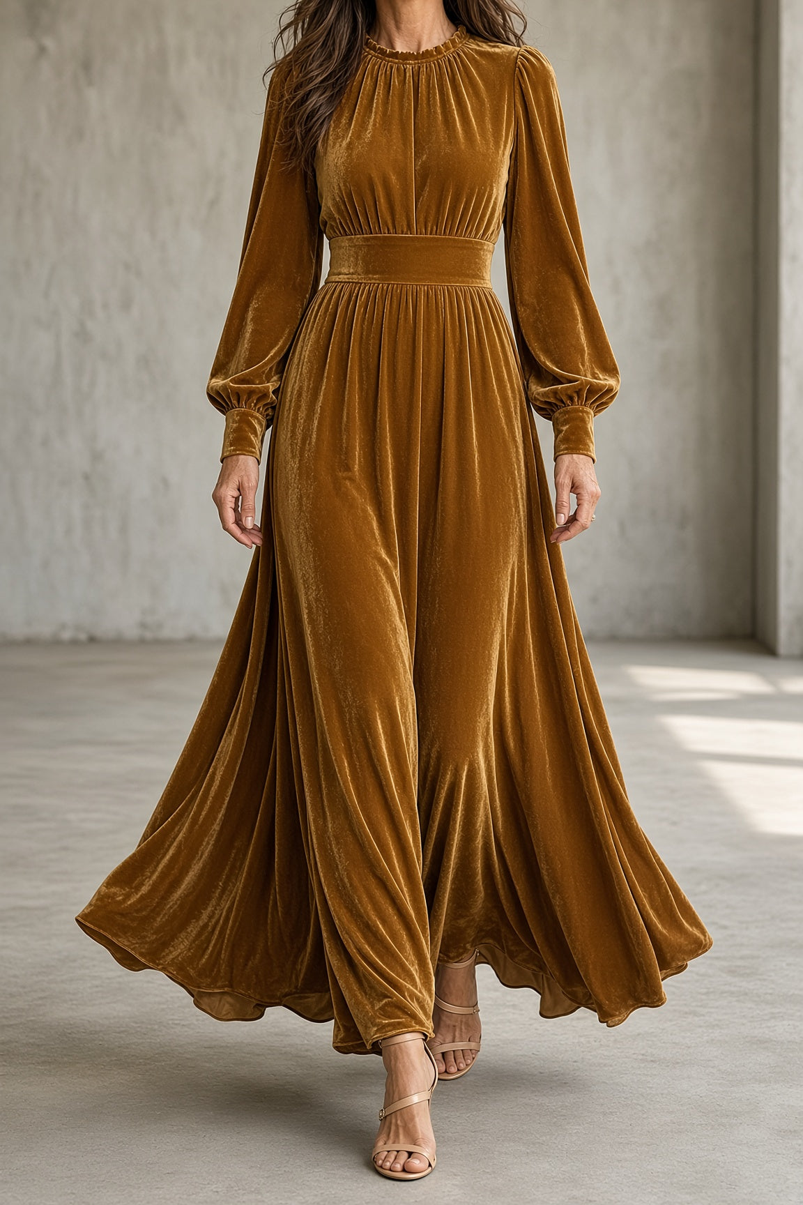 Elena | Vestido de Terciopelo