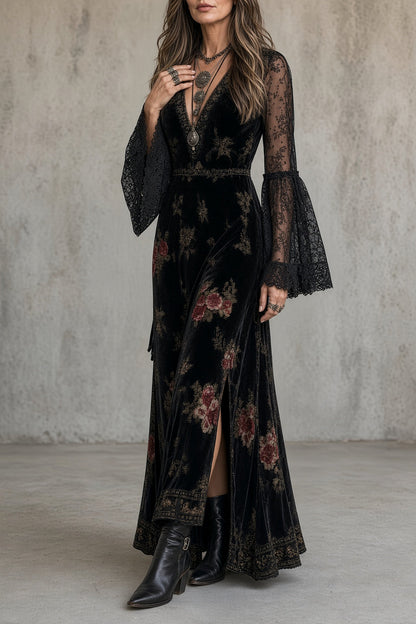 Natalina | Vestido de Terciopelo