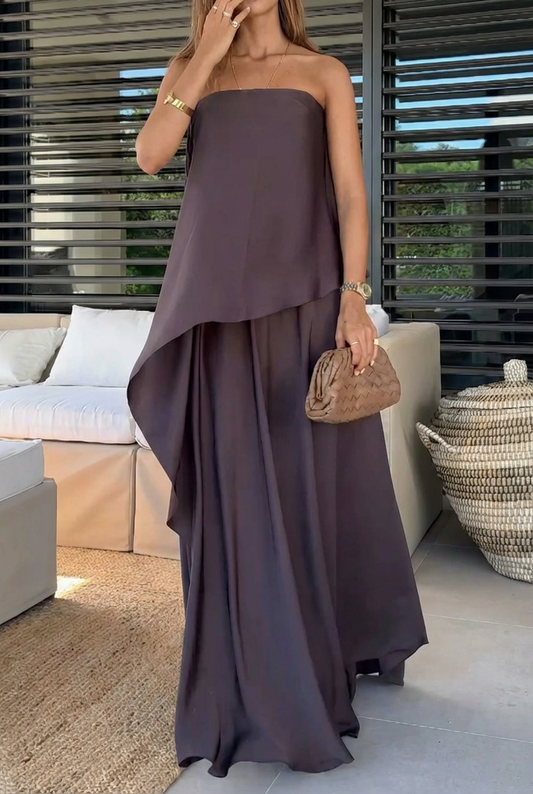 Alba | Conjunto con falda de volantes