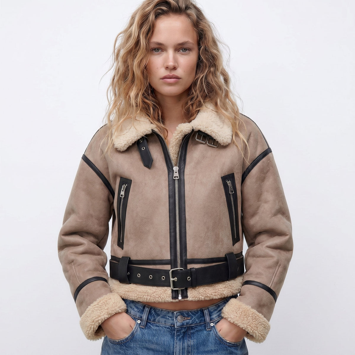 Verena | Chaqueta Bomber Aviador Corta