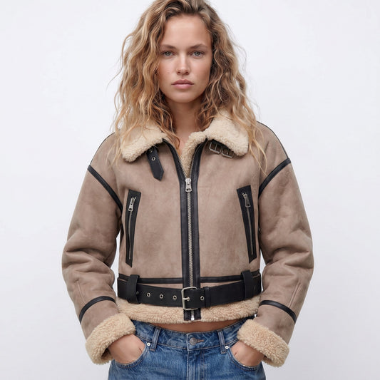 Verena | Chaqueta Bomber Aviador Corta