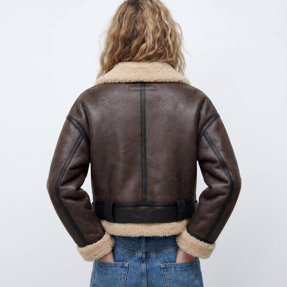 Verena | Chaqueta Bomber Aviador Corta