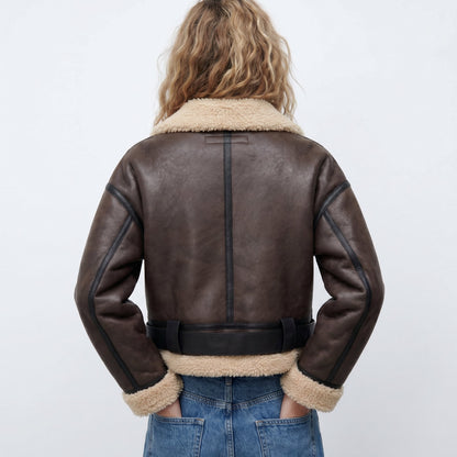 Verena | Chaqueta Bomber Aviador Corta